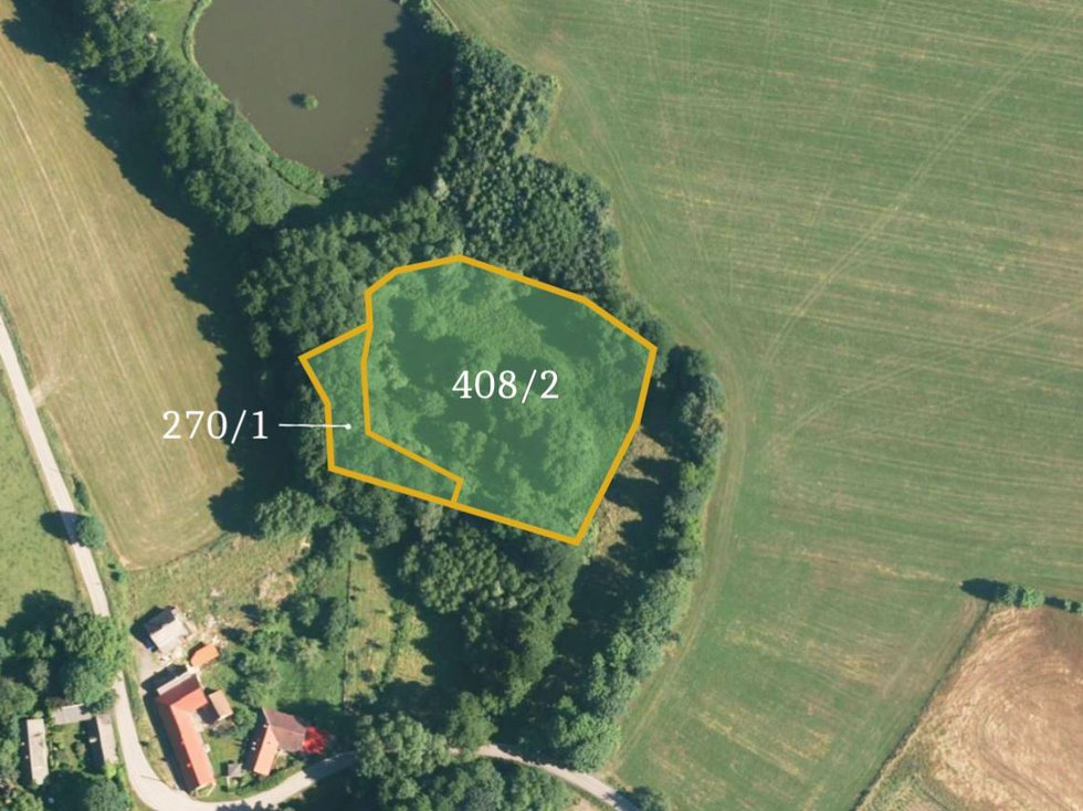 Prodej zemědělské půdy 5831 m², Nová Ves