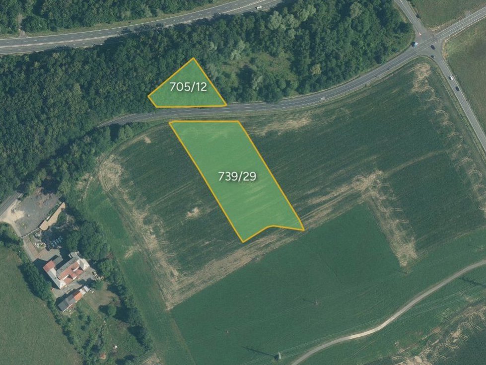 Prodej zemědělské půdy 10929 m², Rybí