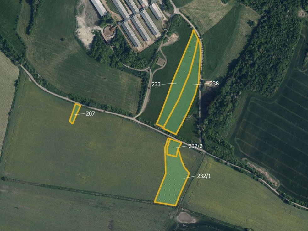 Prodej zemědělské půdy 45226 m², Kobylnice