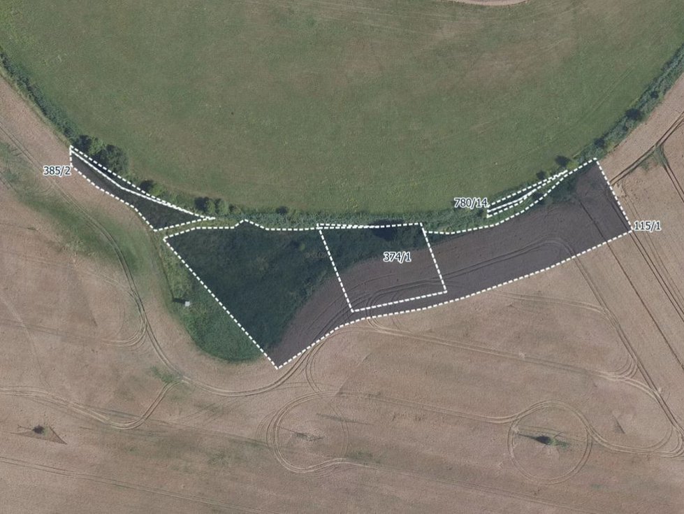 Prodej zemědělské půdy 8111 m², Kosořice