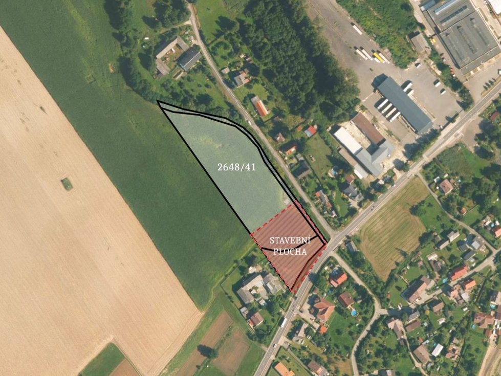 Prodej stavební parcely 15153 m², Rapotín