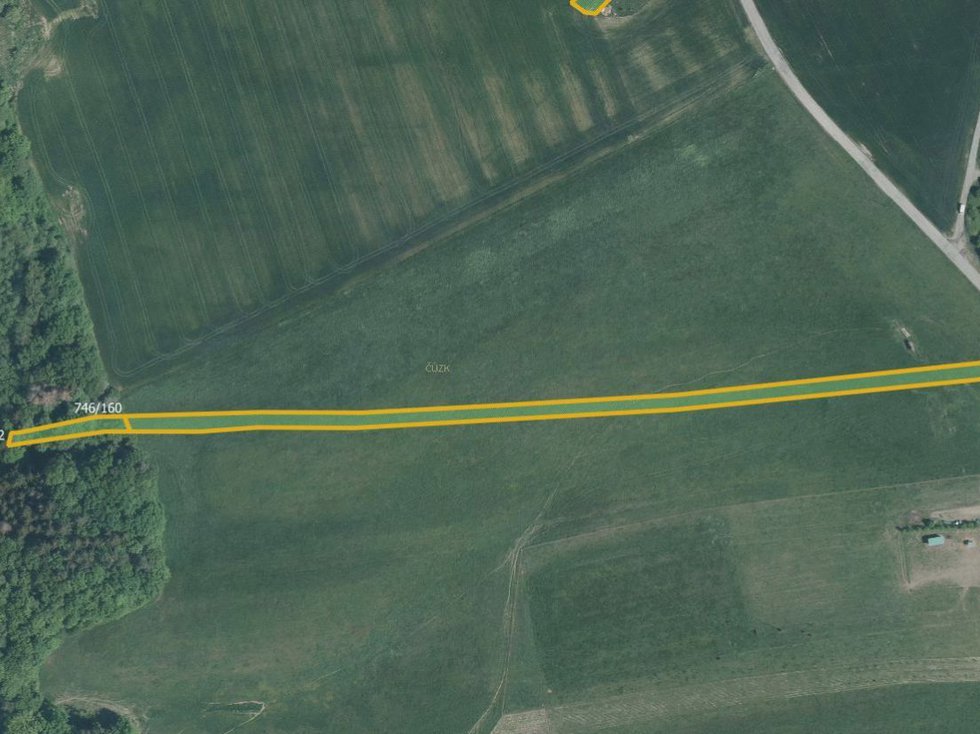 Prodej zemědělské půdy 8054 m², Veselá