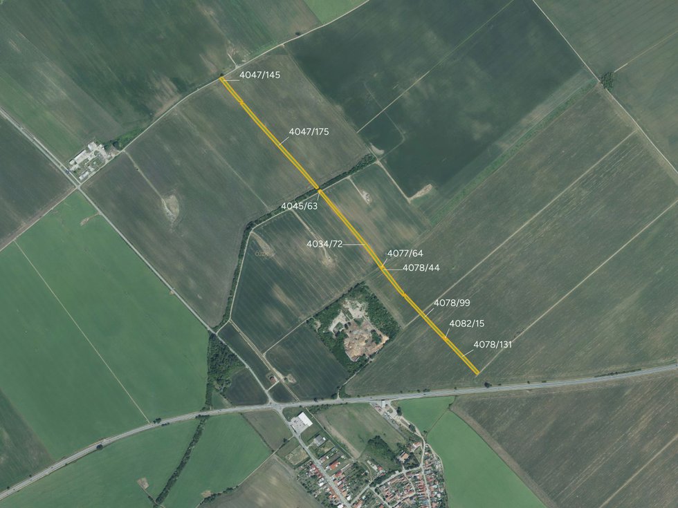 Prodej zemědělské půdy 7109 m², Moravská Nová Ves