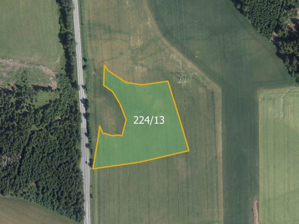 Prodej zemědělské půdy 32863 m², Vysočina