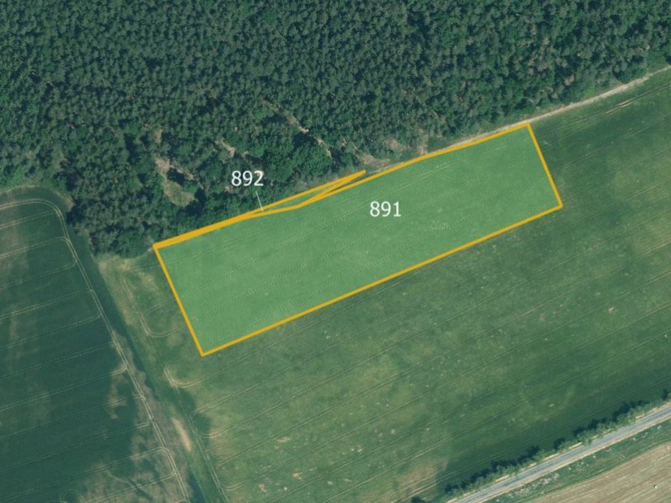 Prodej zemědělské půdy 16507 m², Plasy