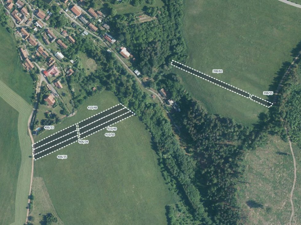 Prodej zemědělské půdy 8694 m², Kulířov