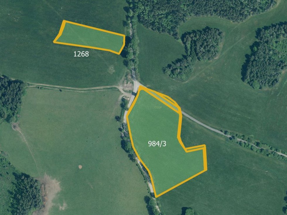 Prodej zemědělské půdy 65498 m²