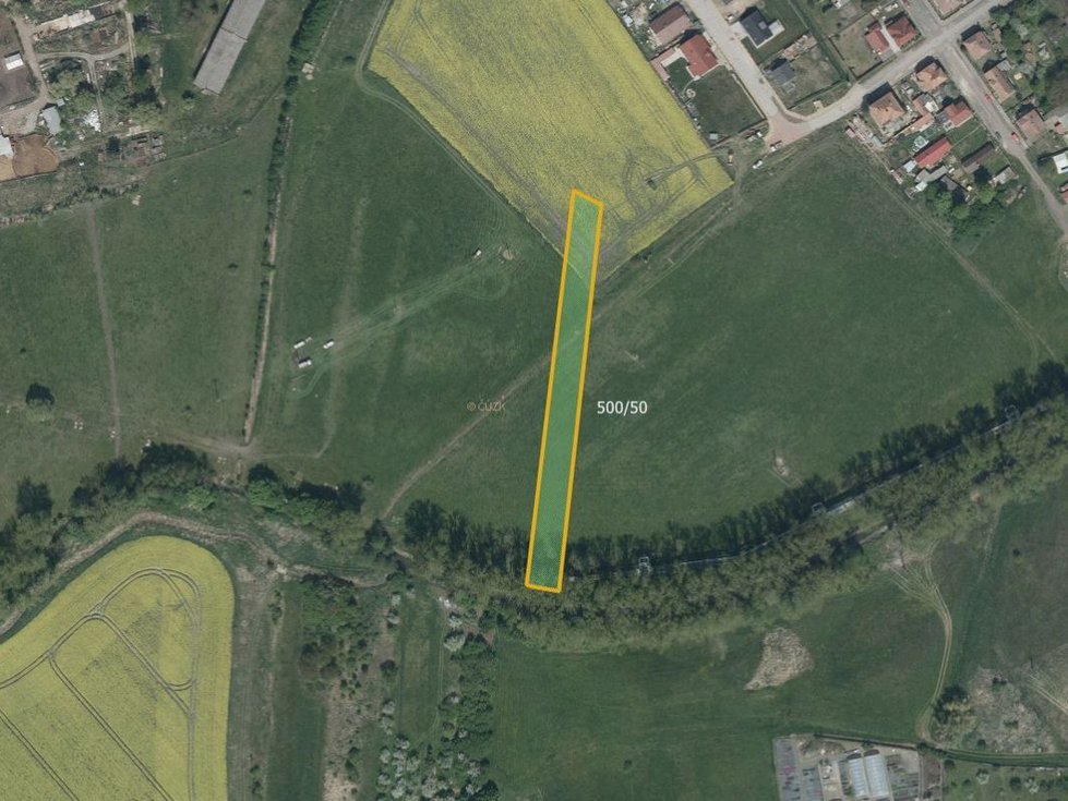 Prodej louky 2962 m², Kopidlno