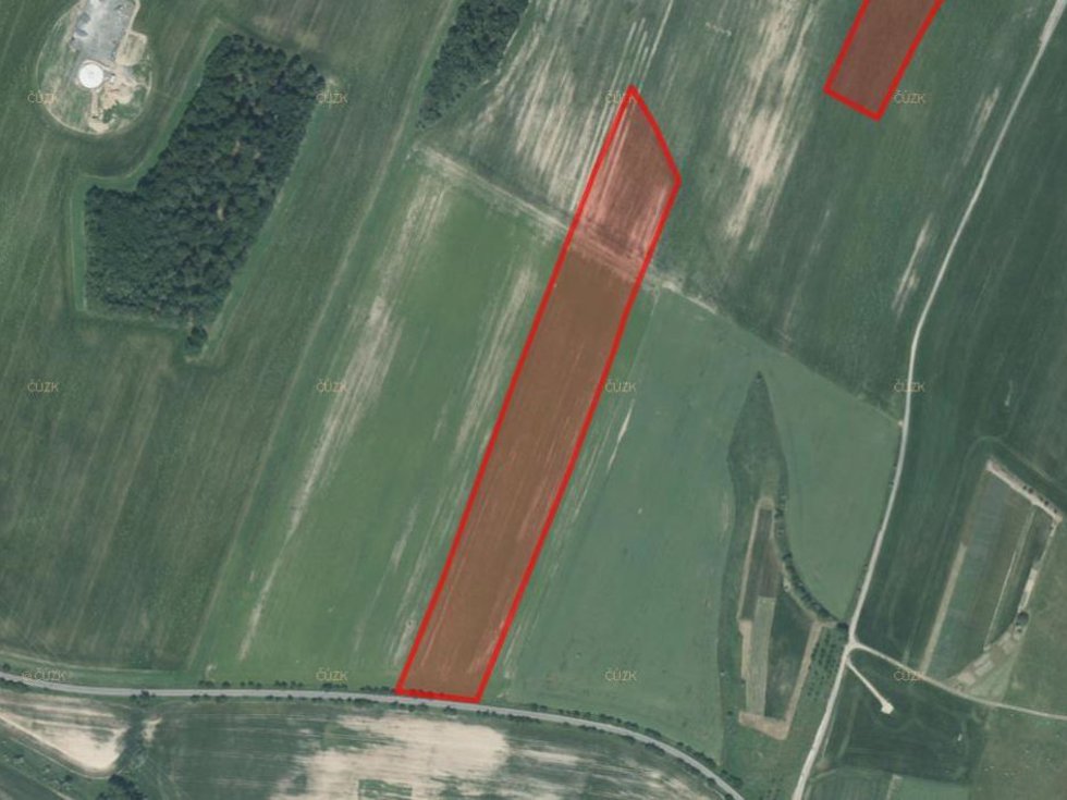 Prodej zemědělské půdy 26233 m², Melč