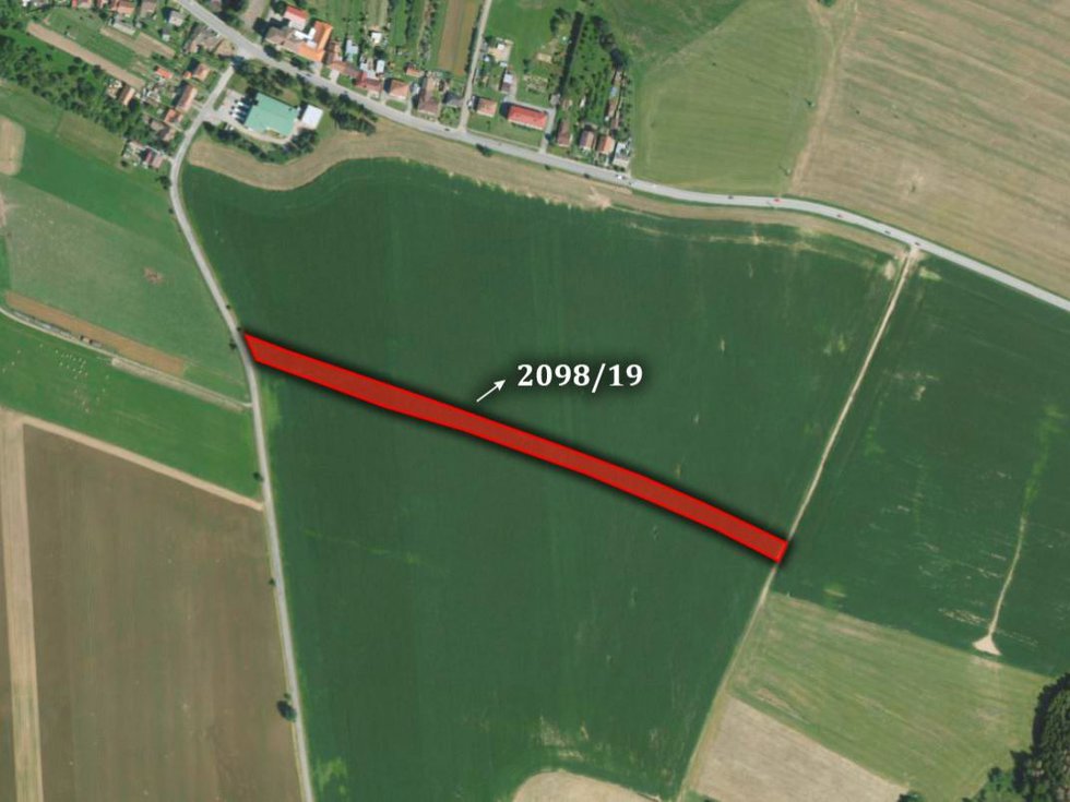 Prodej zemědělské půdy 9307 m², Předín