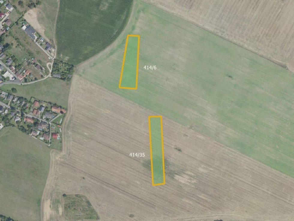 Prodej zemědělské půdy 12355 m², Horoušany