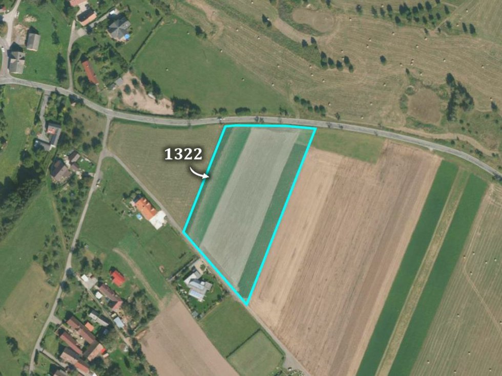 Prodej stavební parcely 12551 m², Litíč