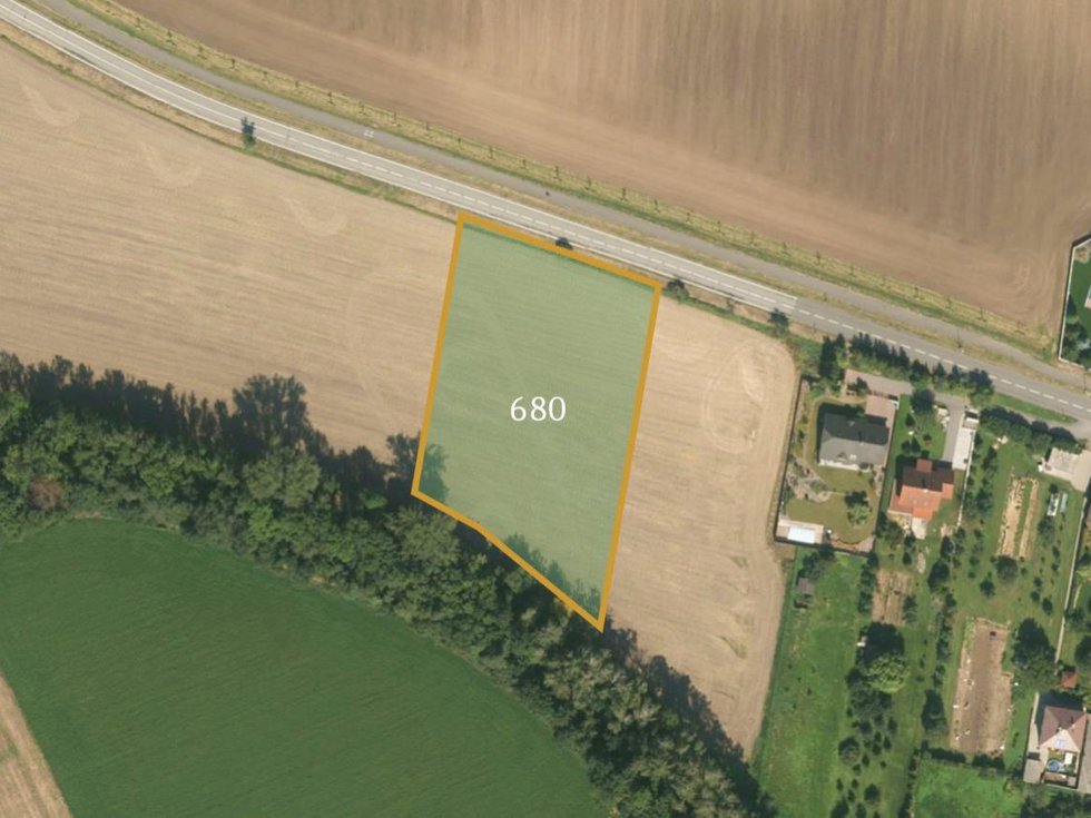 Prodej zemědělské půdy 19379 m², Ústín