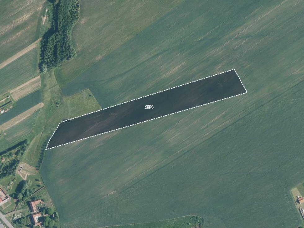 Prodej zemědělské půdy 10093 m², Senetářov