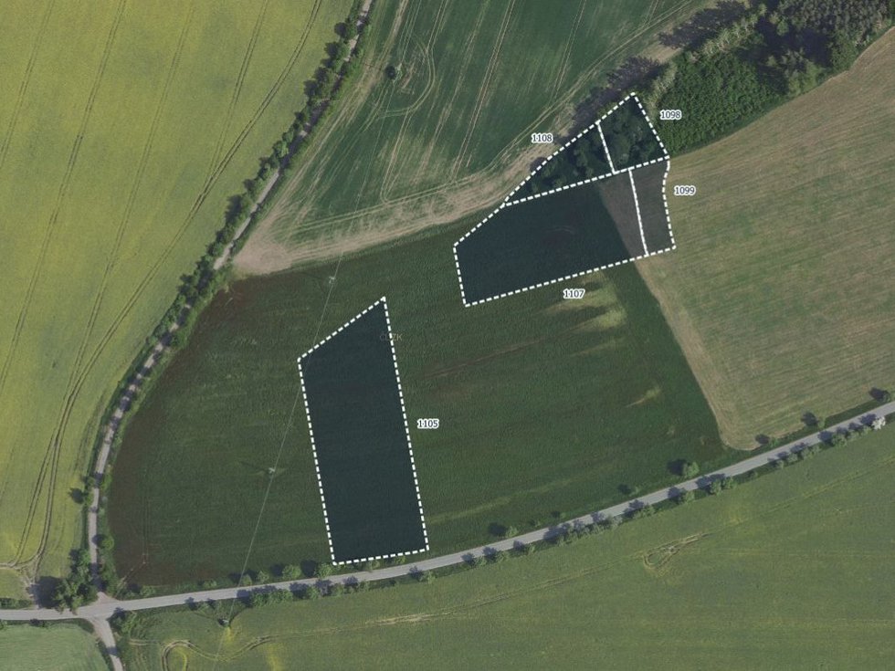 Prodej zemědělské půdy 13184 m², Konojedy