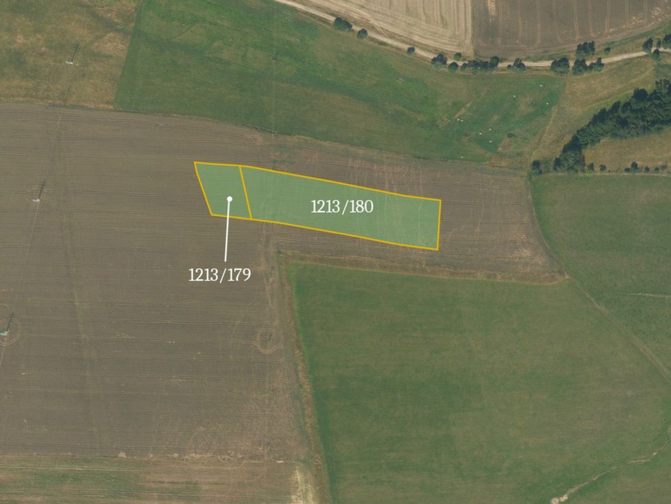 Prodej zemědělské půdy 5659 m², Stonařov