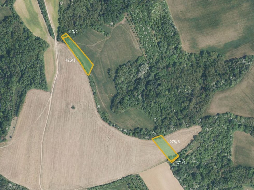 Prodej zemědělské půdy 8554 m², Kudlovice