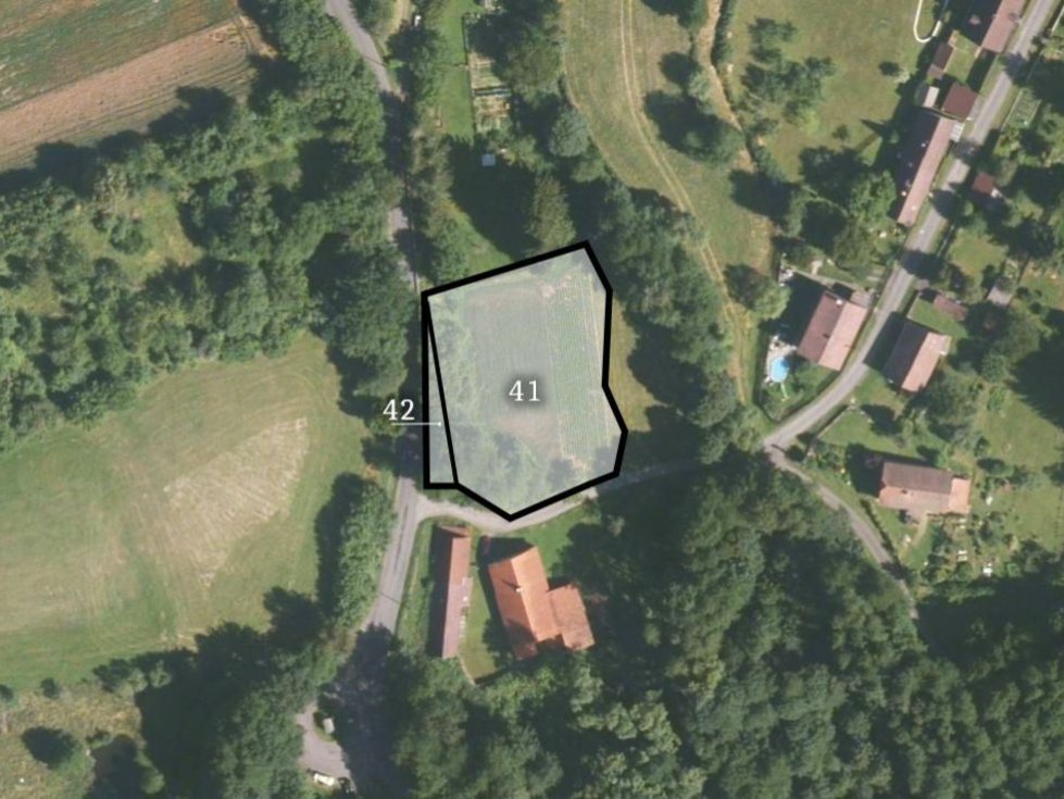 Prodej stavební parcely 2126 m², Plánice