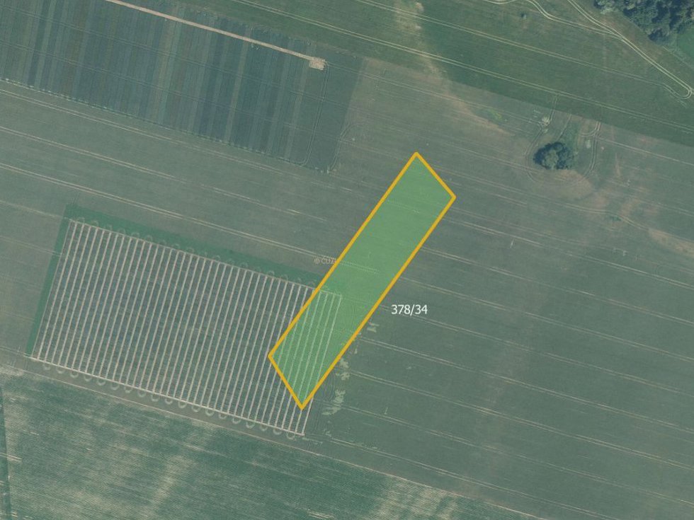 Prodej zemědělské půdy 10570 m², Zámrsky