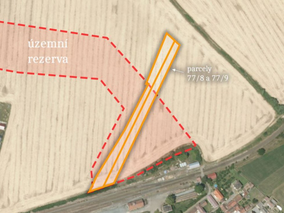 Prodej stavební parcely 6693 m², Mladotice