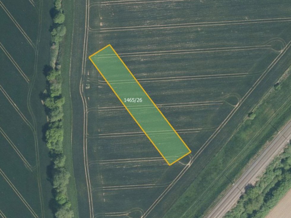 Prodej zemědělské půdy 2661 m², Spytihněv