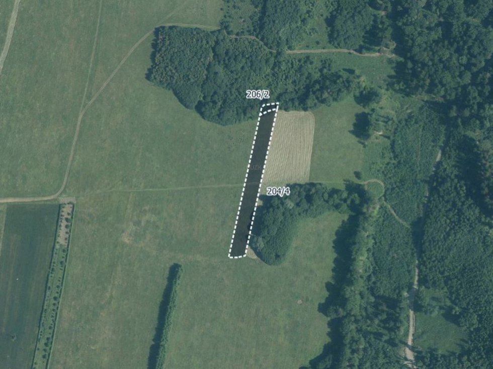 Prodej zemědělské půdy 6175 m², Podolí