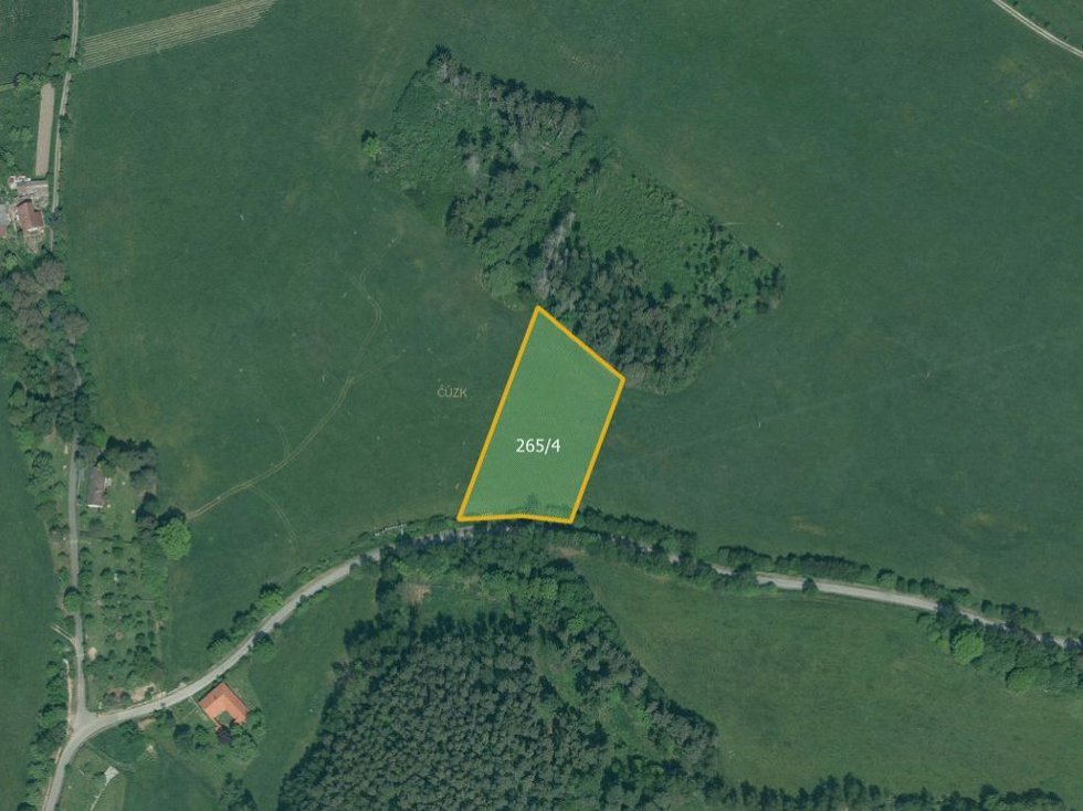 Prodej zemědělské půdy 4696 m², Bušanovice