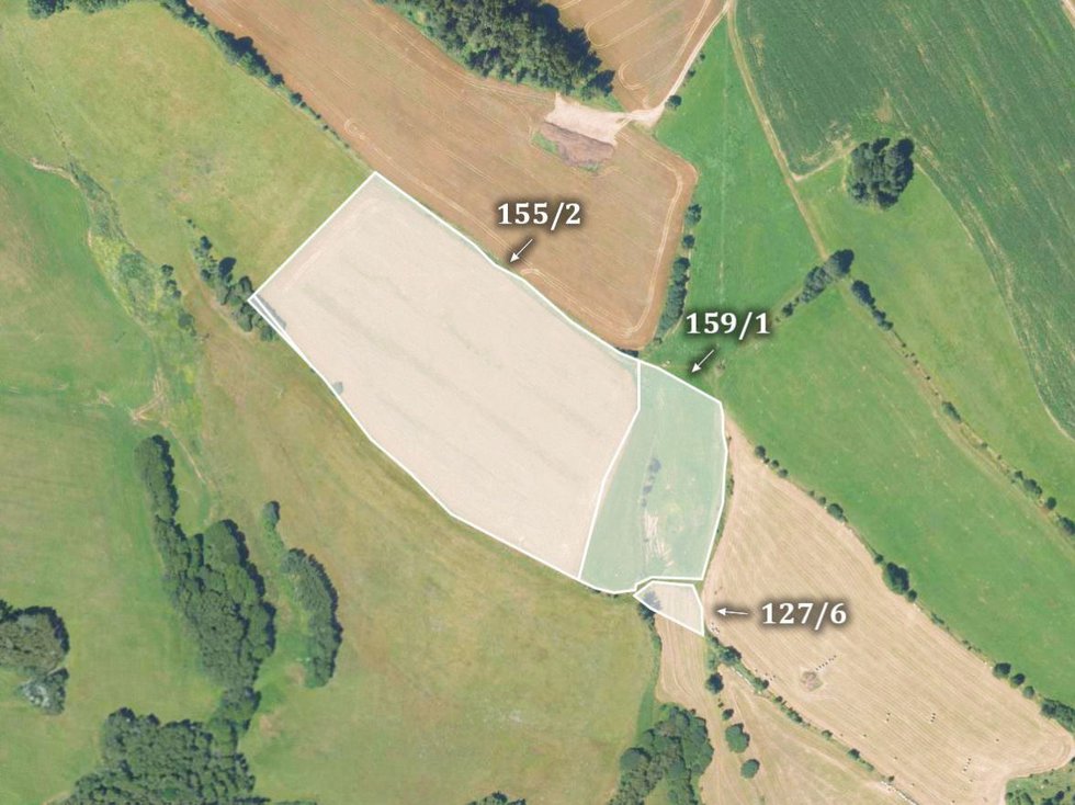 Prodej zemědělské půdy 16446 m², Javorek