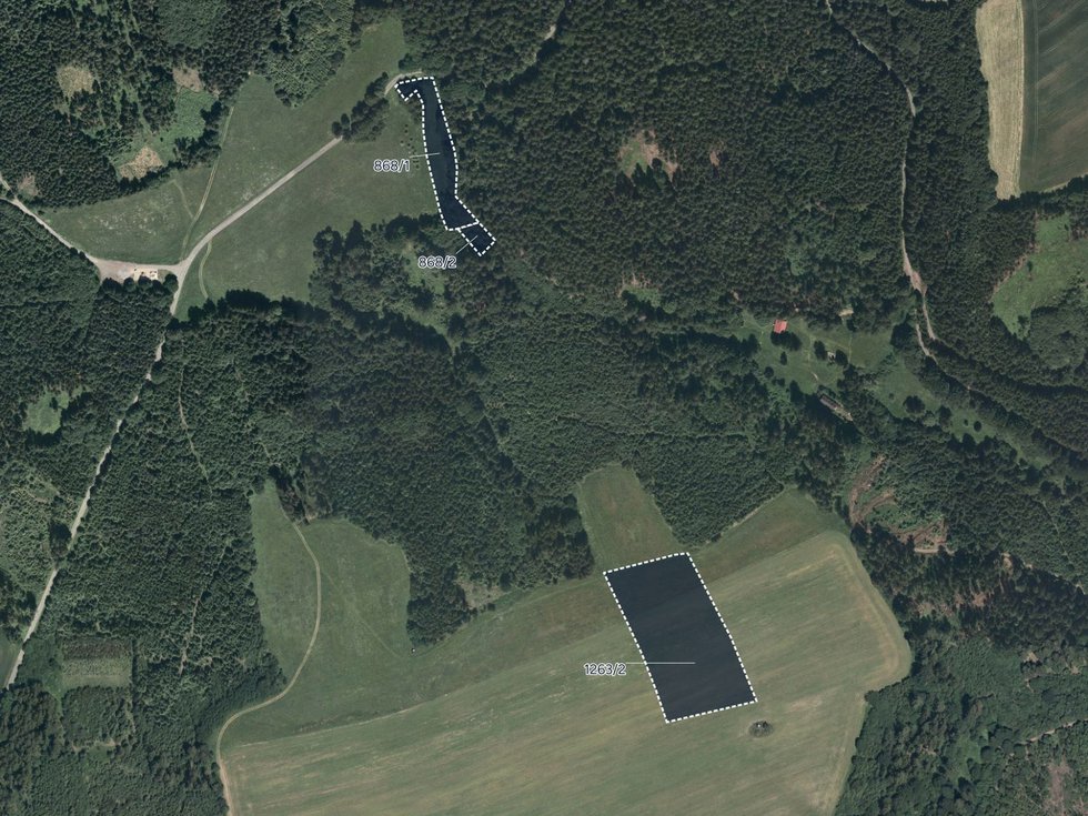 Prodej zemědělské půdy 17028 m², Maletín