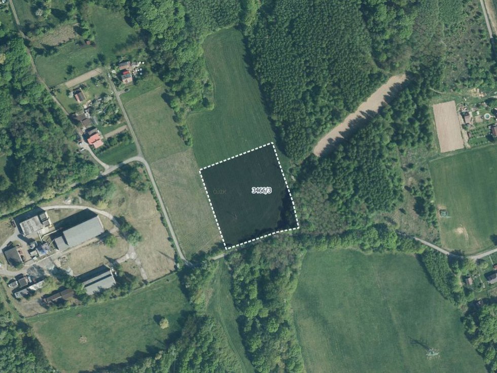 Prodej zemědělské půdy 5377 m², Doubrava