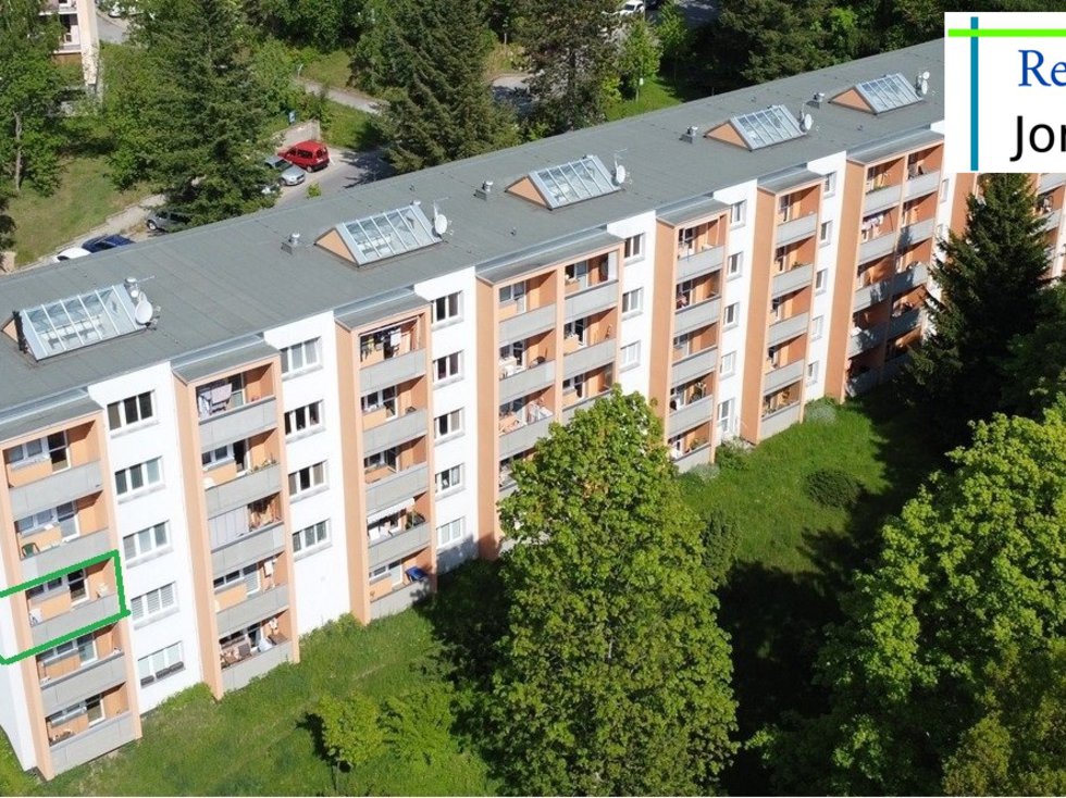pozice bytu z dronu