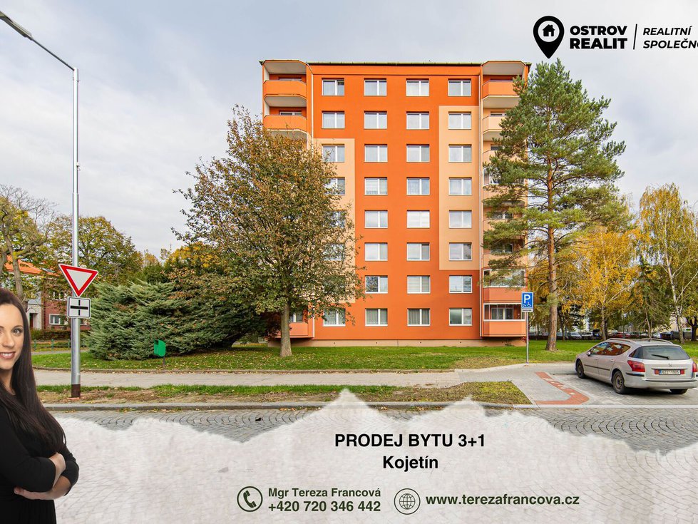 Prodej bytu 3+1 74 m², Kojetín