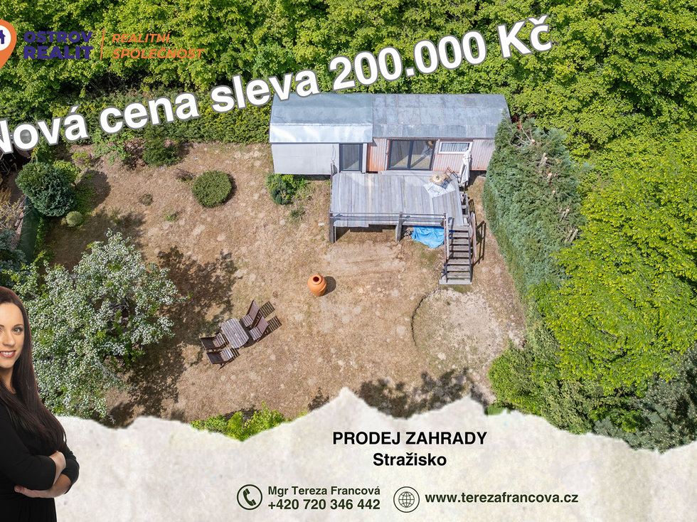 Prodej zahrady 378 m², Stražisko