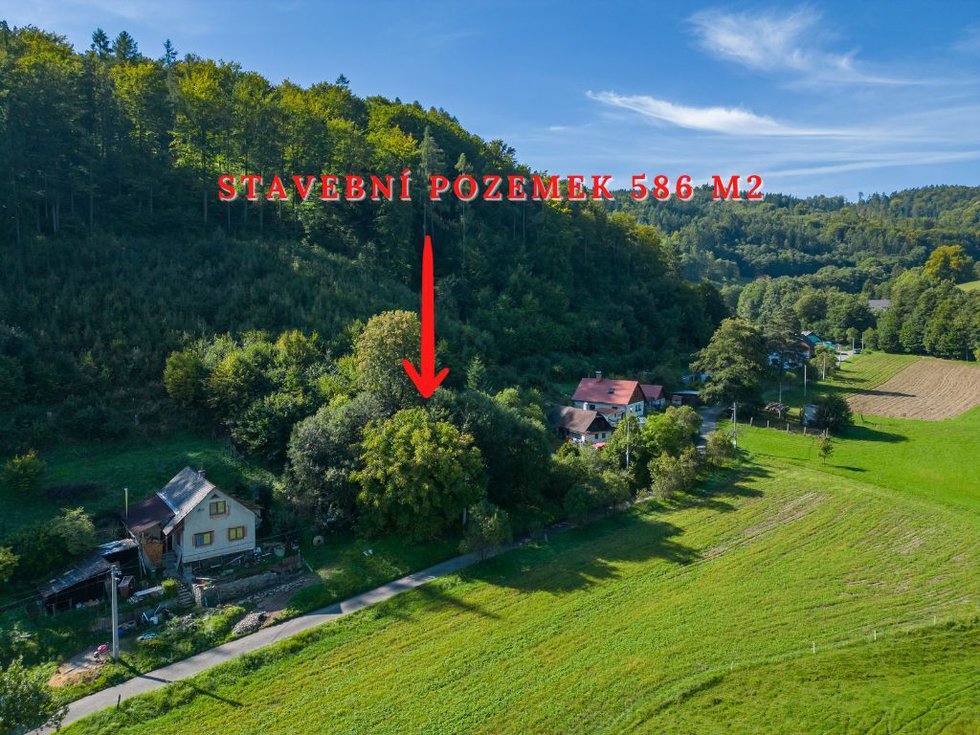 Prodej stavební parcely 586 m², Bušín