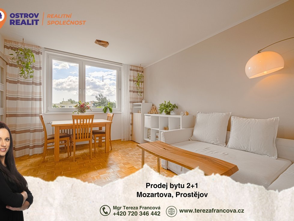 Prodej bytu 2+1 59 m², Prostějov