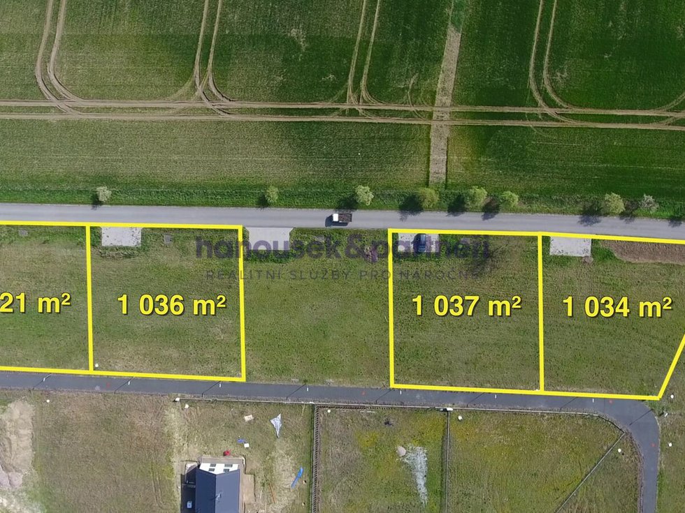 Prodej stavební parcely 4128 m², Divec