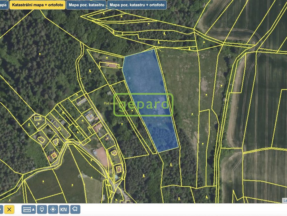 Prodej zemědělské půdy 45717 m², Vlkančice