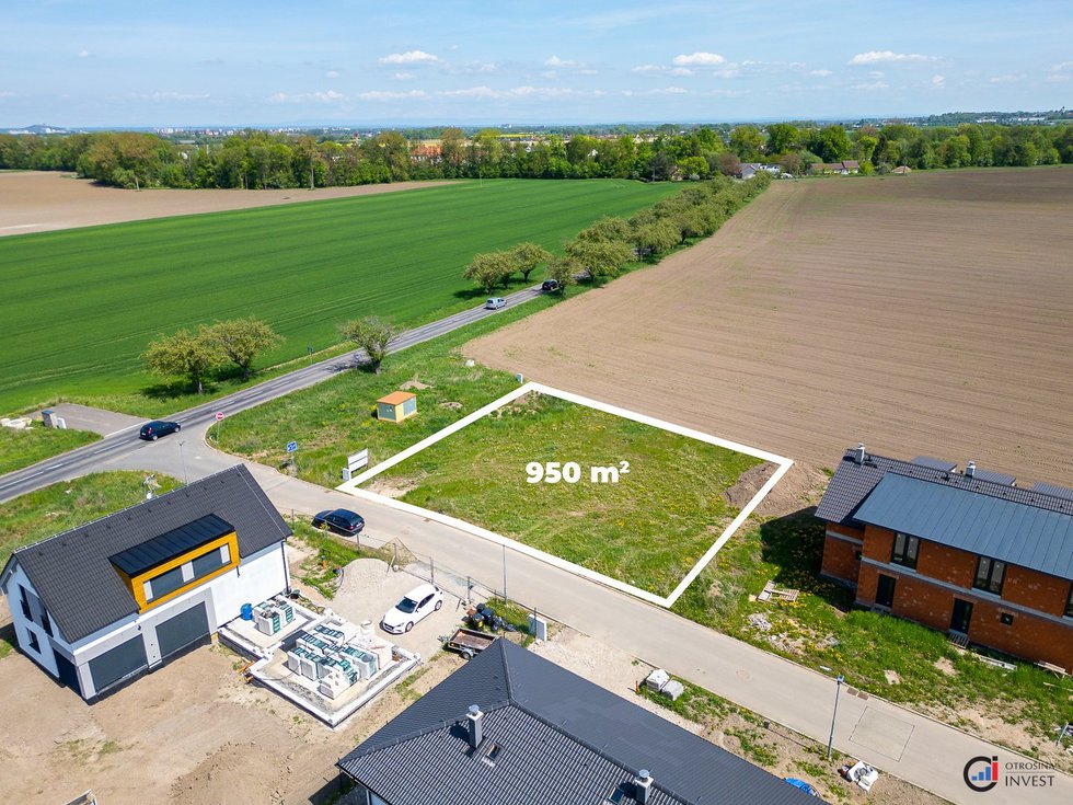 Prodej pozemku 950 m² - Pardubice, Dubany