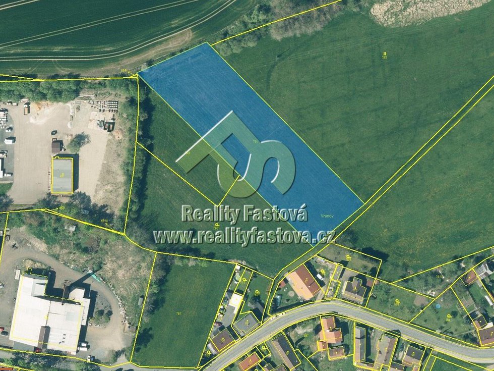 Prodej stavební parcely 6448 m², Břasy