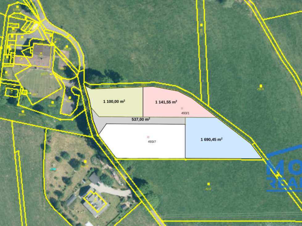 Prodej louky 1142 m², Železná Ruda