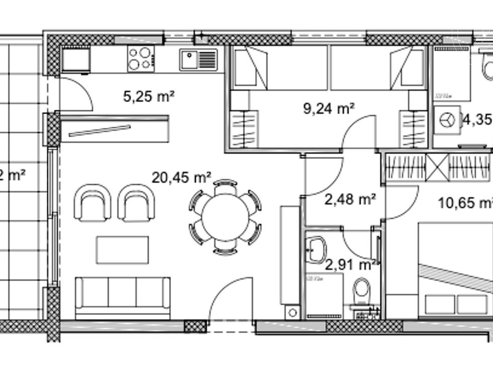 Prodej bytu 2+1 71 m²