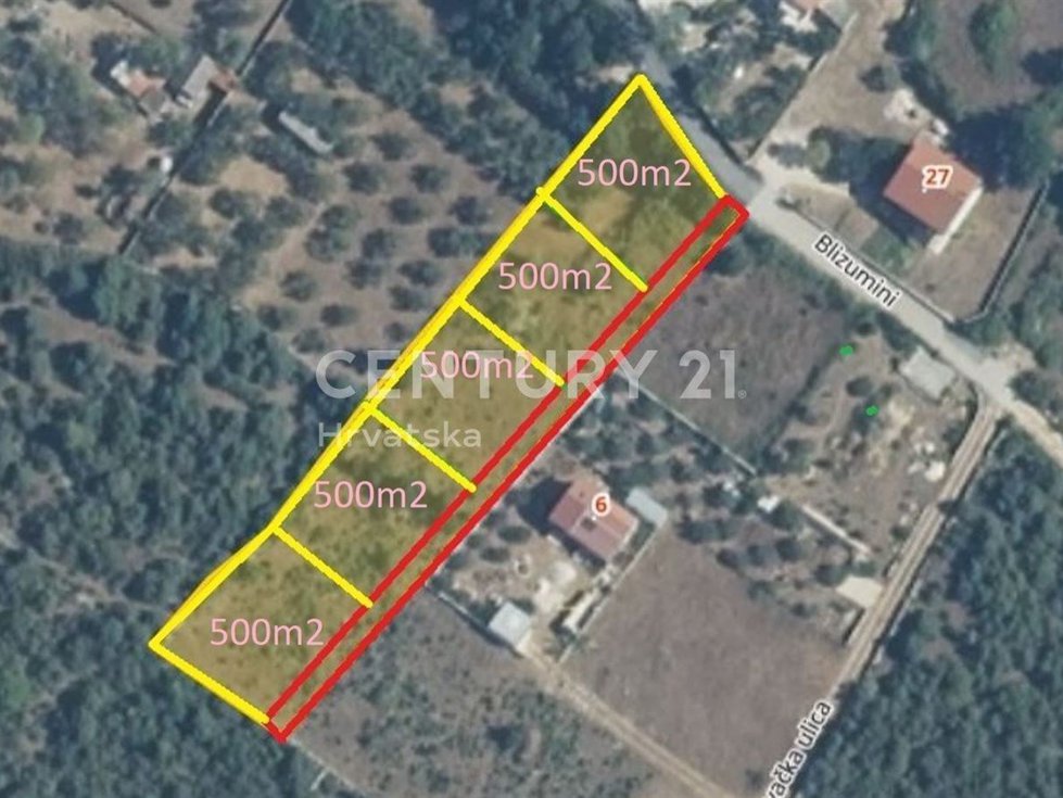 Prodej komerčního pozemku 2756 m²