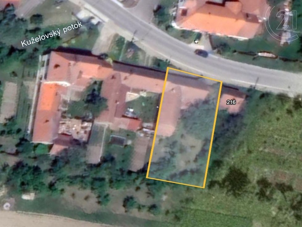 Prodej stavební parcely 759 m², Hrubá Vrbka