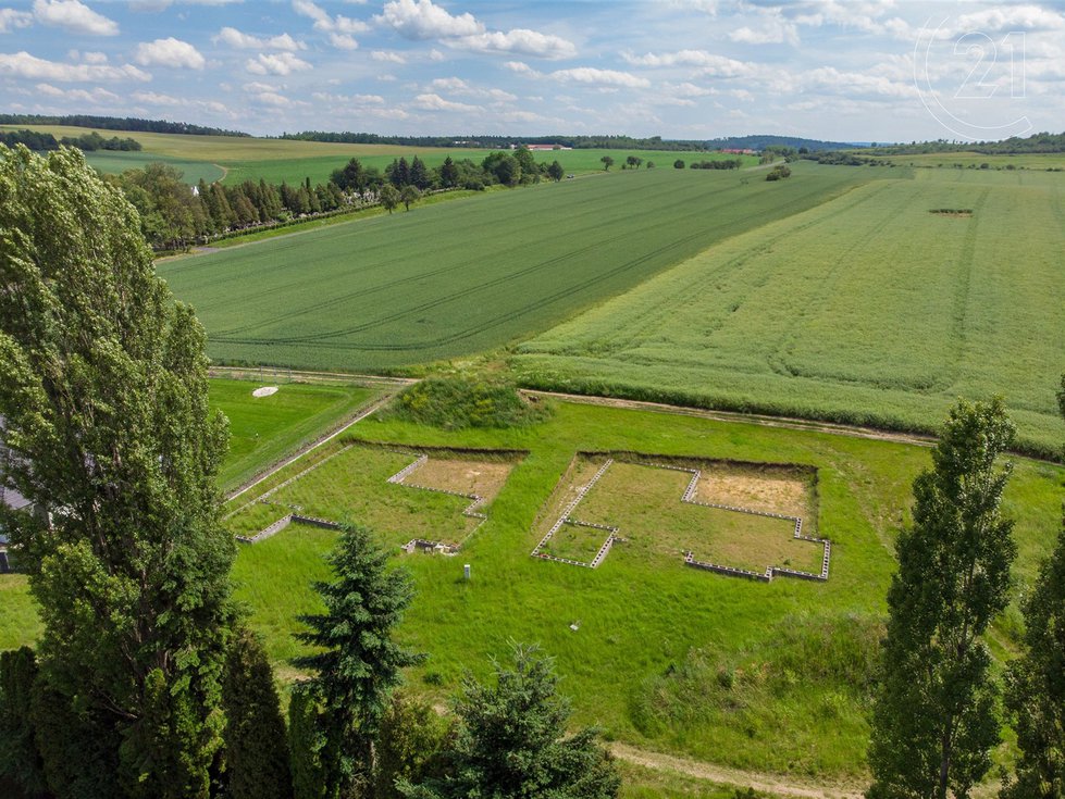 Prodej stavební parcely 873 m², Podbořany