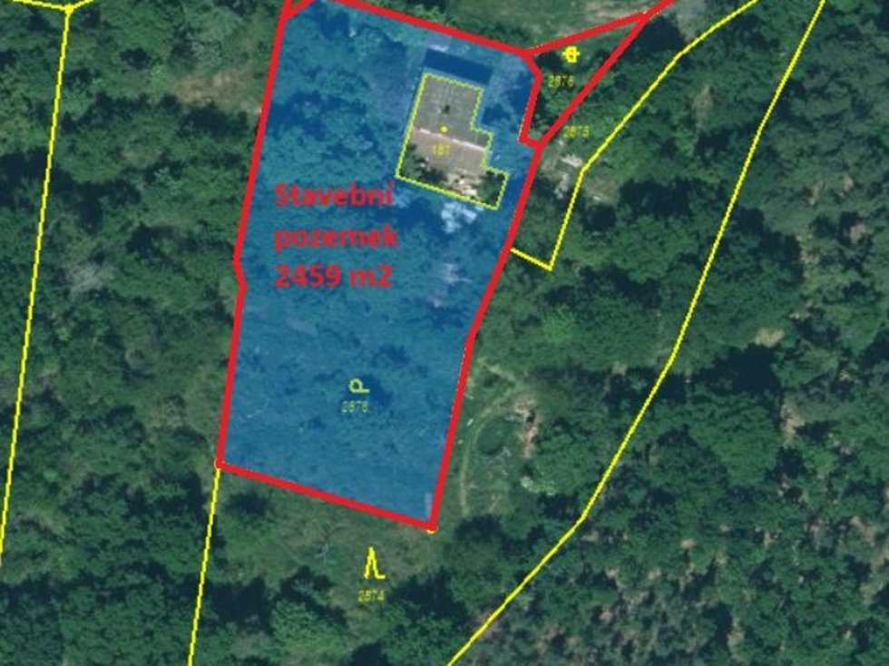 Prodej stavební parcely 3609 m², Lubenec