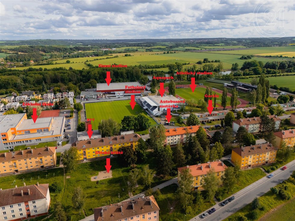 Prodej bytu 3+1 84 m², Slaný