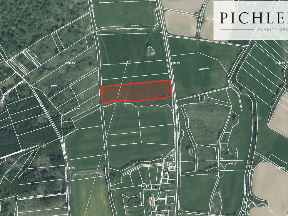 Prodej zemědělské půdy 16840 m², Žákava