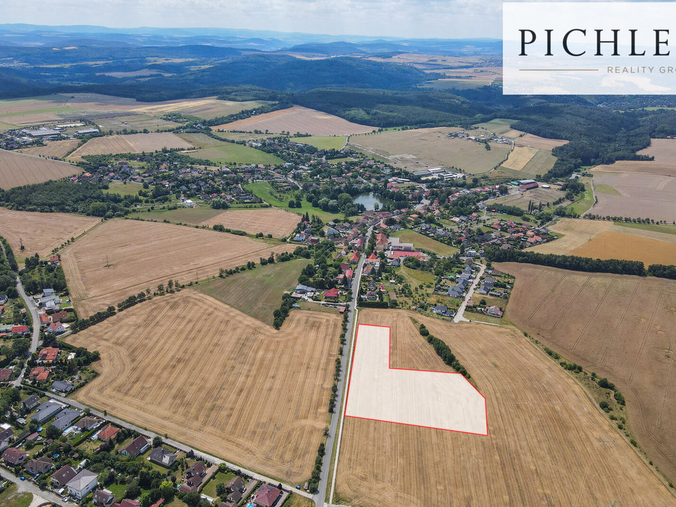 Prodej zemědělské půdy 42845 m², Červený Újezd