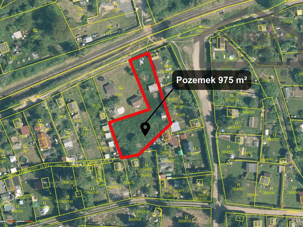 Prodej stavební parcely 975 m², Tachov