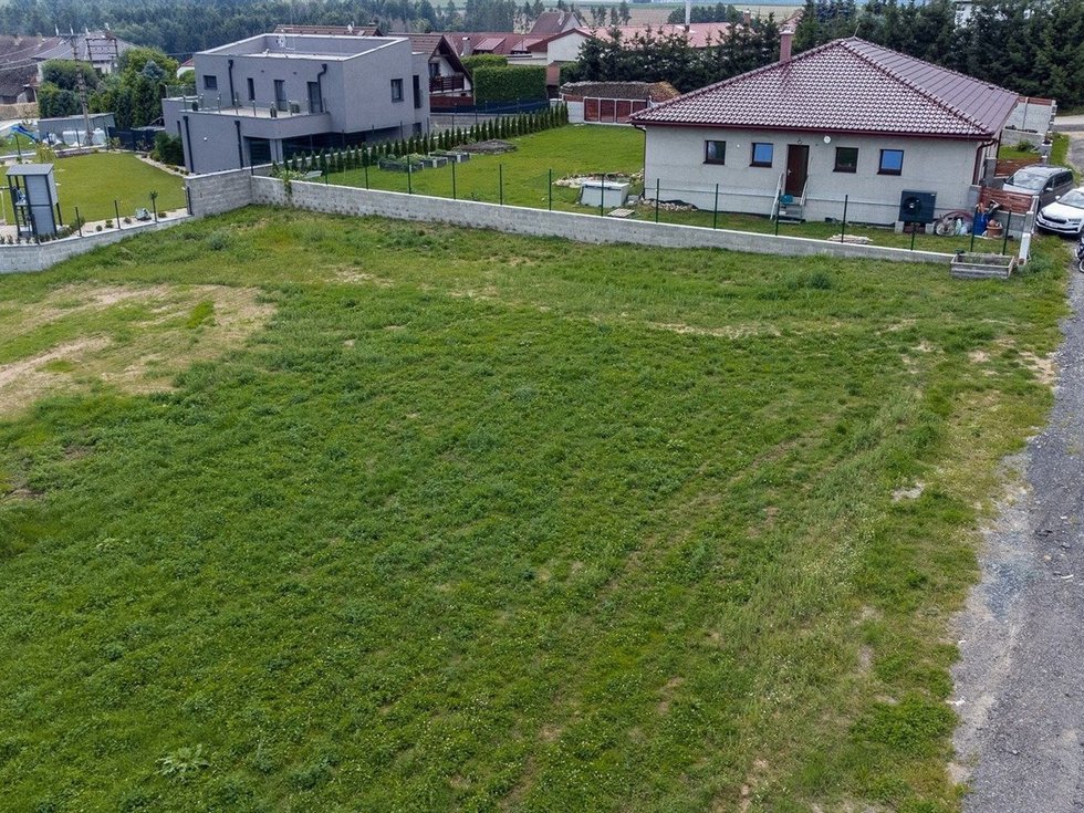 Prodej stavební parcely 1145 m², Miřetice